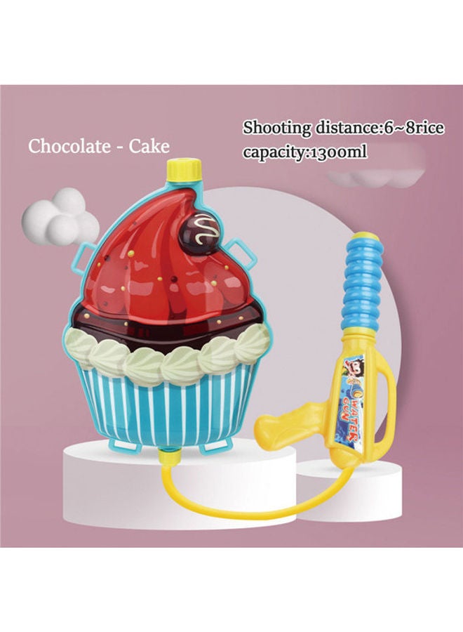 Kutis Chocolate Ice Cream Backpack Water Gun Toy - Image 2