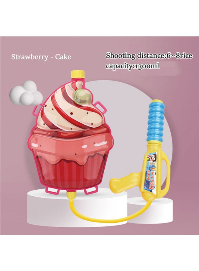 Kutis Strawberry Ice Cream Backpack Water Gun Toy - Image 2