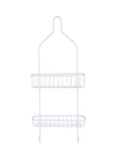 Home Box Dan Hanging Shower Caddy White 53.5x9.5x22cm  - Image 1