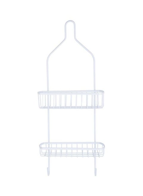 Dan Hanging Shower Caddy White 53.5x9.5x22cm