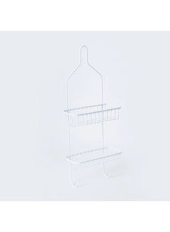 Home Box Dan Hanging Shower Caddy White 53.5x9.5x22cm  - Image 2