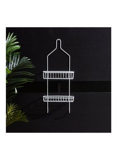 Home Box Dan Hanging Shower Caddy White 53.5x9.5x22cm  - Image 3