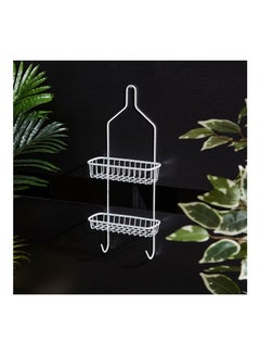 Home Box Dan Hanging Shower Caddy White 53.5x9.5x22cm  - Image 4