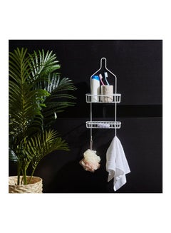 Home Box Dan Hanging Shower Caddy White 53.5x9.5x22cm  - Image 5