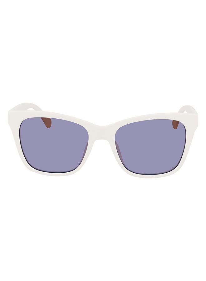 Calvin Klein Jeans Women's Full Rim Injected Cat Eye Sunglasses CKJ21618S-100-5418 - Image 1