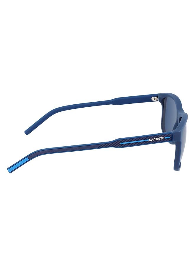 Full Rimmed Modified Rectangular Frame Sunglasses - Lens Size: 56 mm