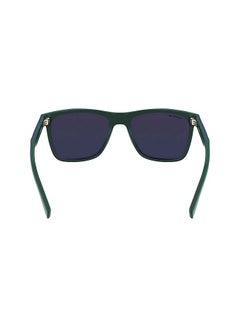 LACOSTE Men's Fullrim Injected Modified Rectangle Sunglasses - Lens Size: 56 mm  - Image 4
