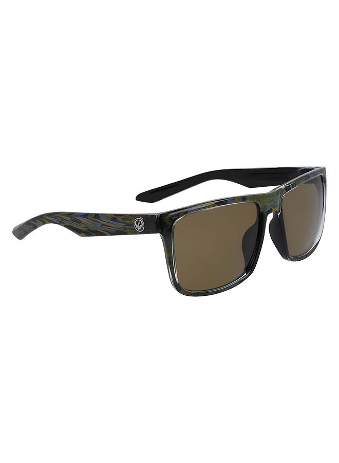 Dragon Men's Full Rim Bio Injected Modified Rectangle Sunglasses DR MERIDIEN LL-960-5717 - Image 3