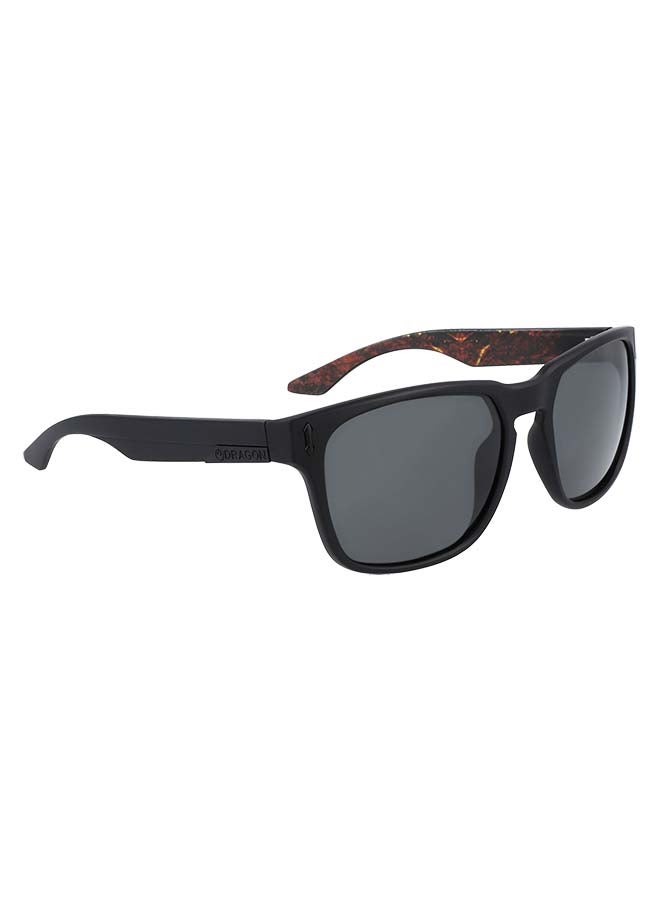 Dragon Men's Full Rim Bio Injected Square  Sunglasses LL-023-5820 - Image 3