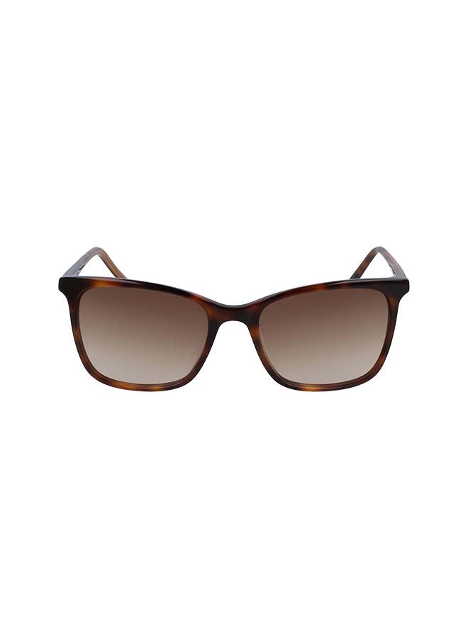 DKNY - Women's Full Rim ZYL Soft Tortoise Square  Sunglasses DK500S-240-5418 - Image 1