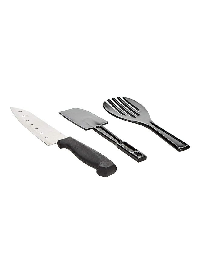 XiuWoo 11-Piece Sushi Maker DIY with Utensil Set Black One Size - Image 3