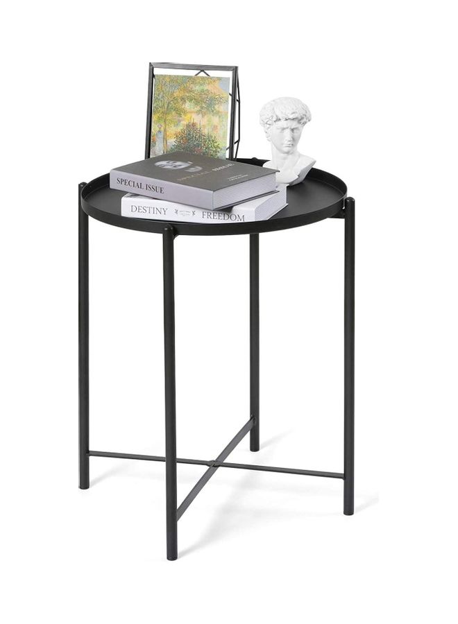 شو وو طاولة طعام مستديرة أسود 52 x 44 x 42سم - Image 1