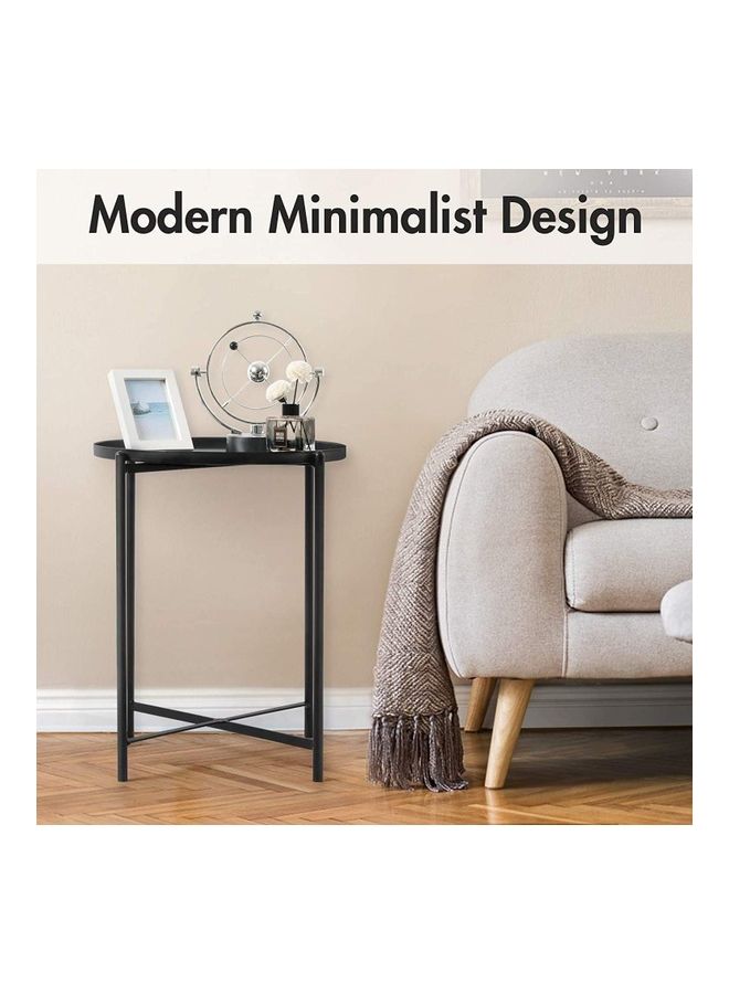 شو وو طاولة طعام مستديرة أسود 52 x 44 x 42سم - Image 2