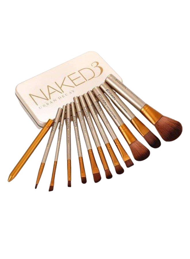 Urban Decay - Makeup Brush Set With Box Gold/Brown - Image 1