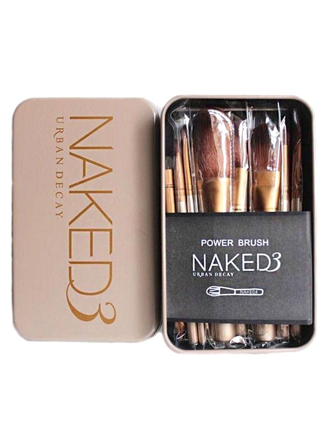Urban Decay - Makeup Brush Set With Box Gold/Brown - Image 1
