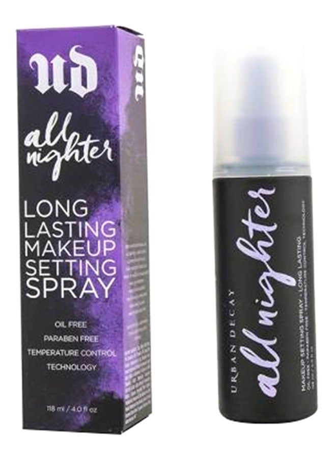 Urban Decay All Nighter Makeup Setting Spray Clear  - Image 3