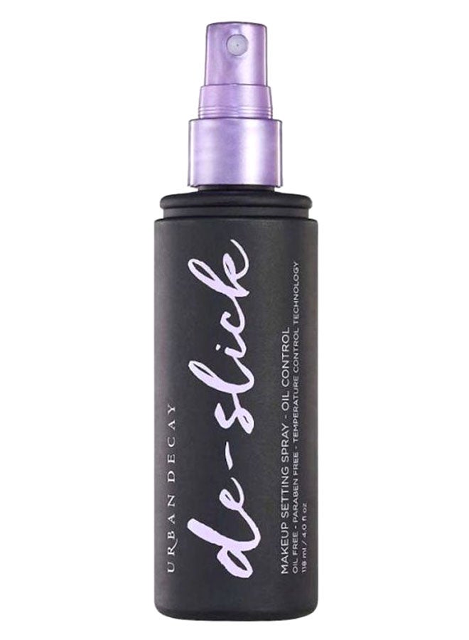 Urban Decay De Slick Oil Control Makeup Setting Spray Clear  - Image 2