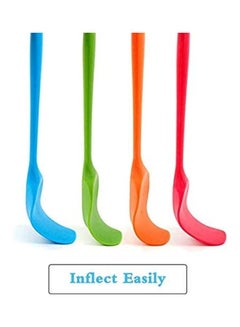 XiuWoo 4-Piece Heat-Resistant Silicone Spatula Set Multicolour One Size  - Image 3