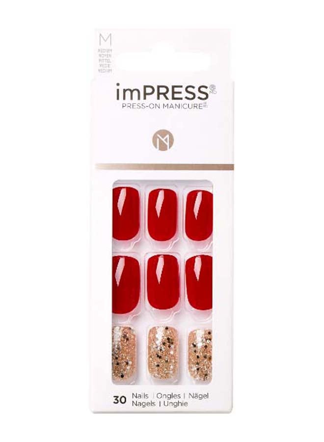 KISS ImPress Medium Nails Last Love - Image 1