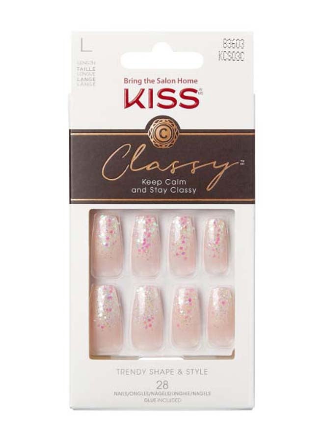 KISS - Classy Large Nails Scrunchie - Image 1