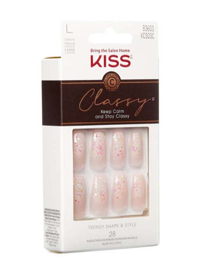 KISS - Classy Large Nails Scrunchie - Image 1