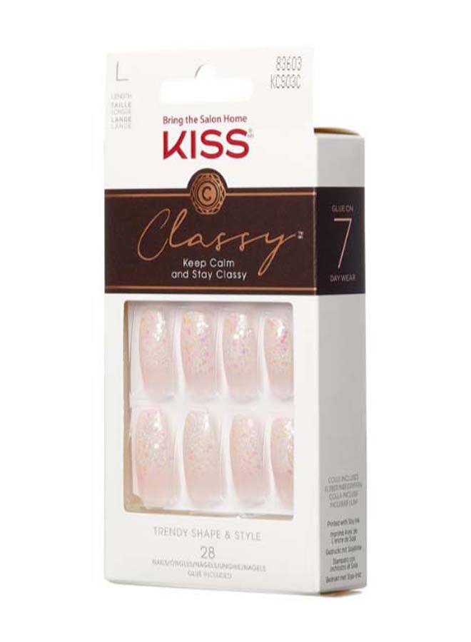 KISS - Classy Large Nails Scrunchie - Image 1