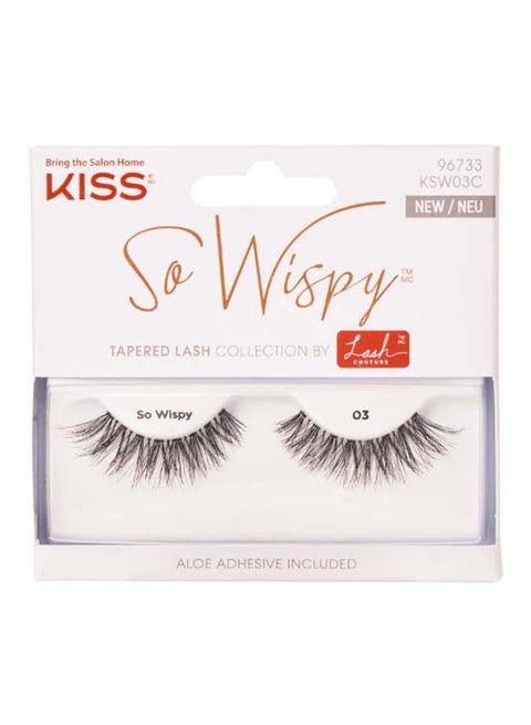 So Wispy Tapered Lash Collection Black
