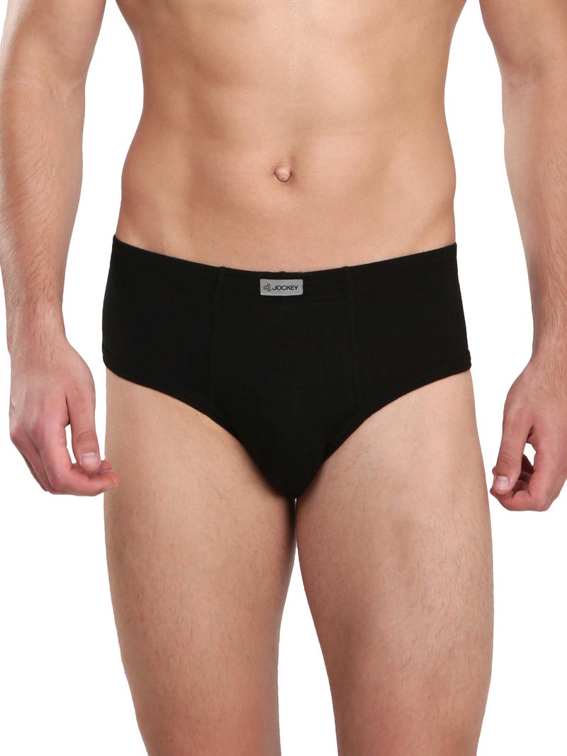 JOCKEY - Pack Of 2 Elance Contour Brief Black - Image 1
