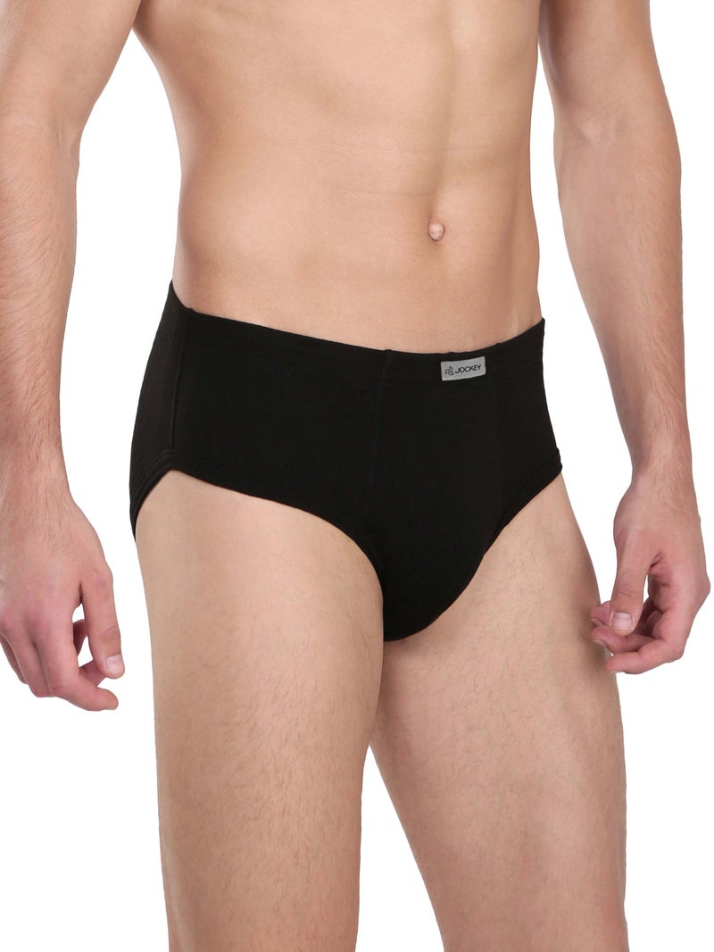 JOCKEY - Pack Of 2 Elance Contour Brief Black - Image 1