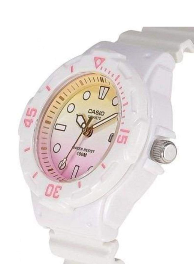 CASIO Women's Resin Analog Watch LRW-200H-4E2VDR - 39 mm - White  - Image 3