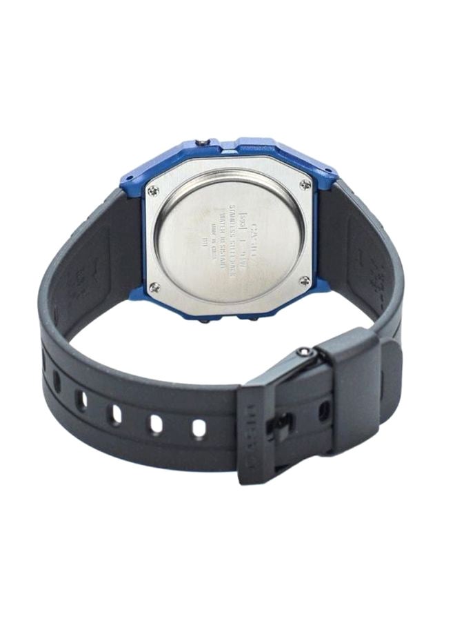 CASIO - Men's Resin Digital Watch F-91WM-2ADF - 35 mm - Black/Blue - Image 1