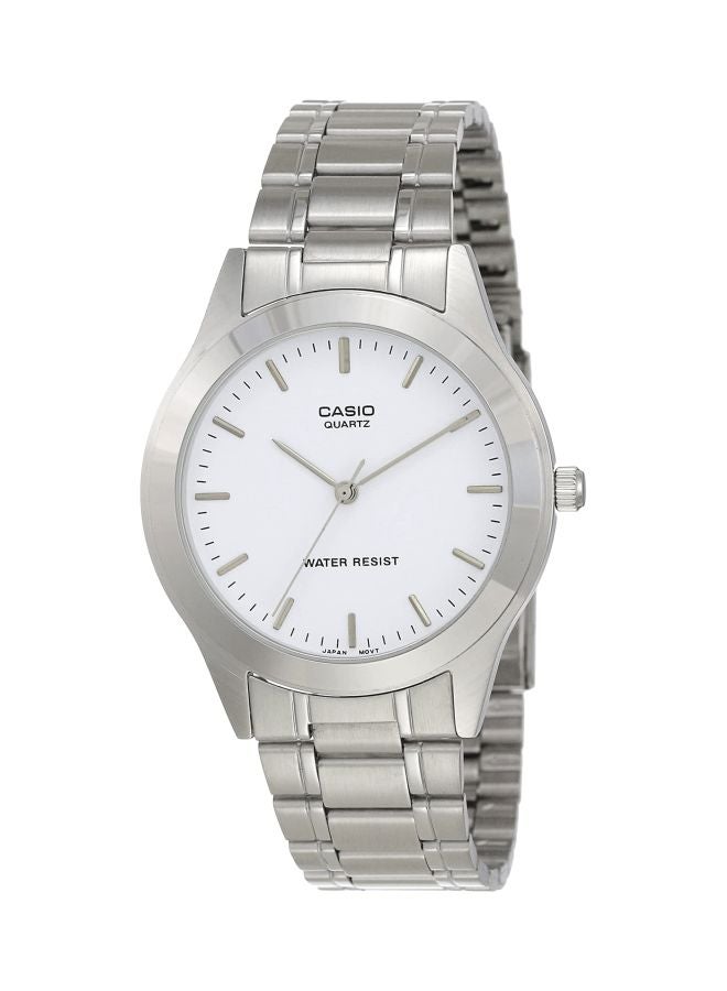 كاسيو ساعة يد إنتايسر بعقارب مقاومة للماء طراز MTP-1128A-7ARDF للرجال - Image 1