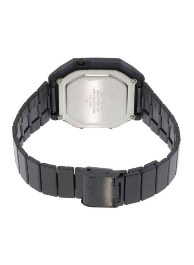 كاسيو ساعة يد رقمية بسوار من الإستانلس ستيل طراز B650WB-1B - مقاس 41 مم - لون أسود - Image 2