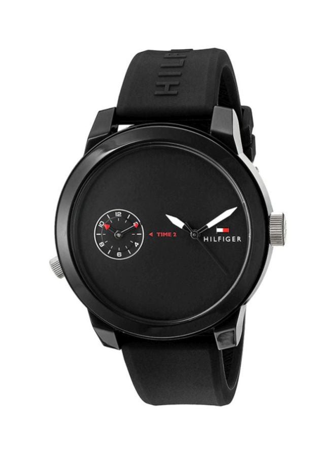 TOMMY HILFIGER Men's Water Proof Rubber Analog Watch 1791326  - Image 1