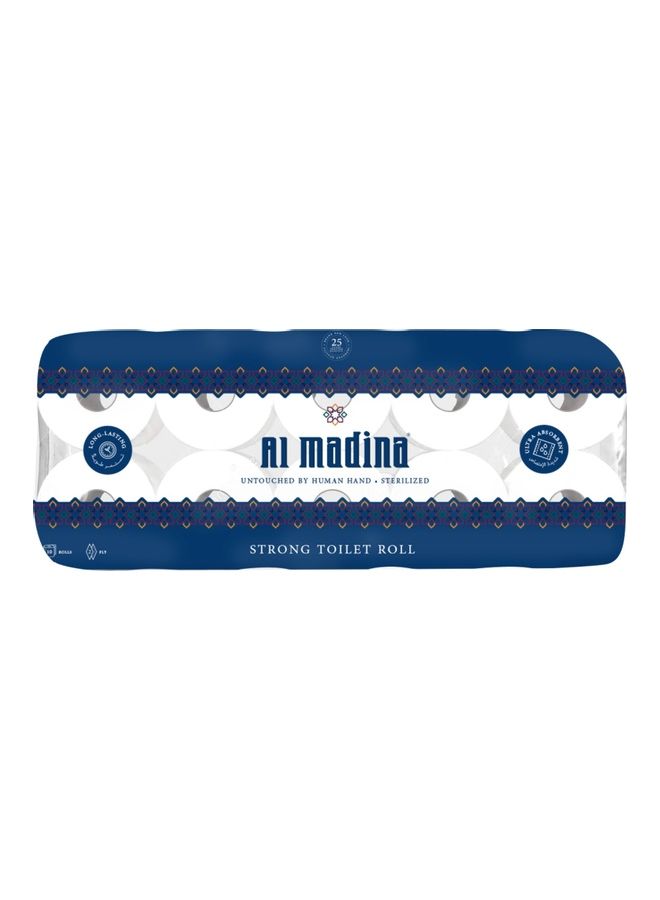 AL MADINA 400-Sheet Toilet Roll White 10 x 10cm  - Image 1