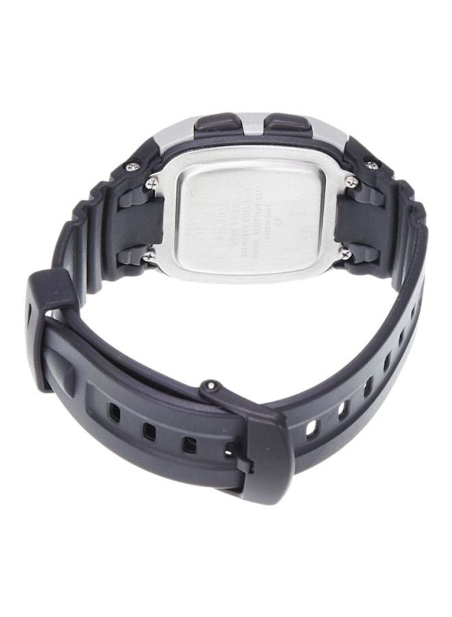 CASIO Men's Youth Water Resistant Digital Watch W-96H-1Avdf - 37 mm - Black - Image 2