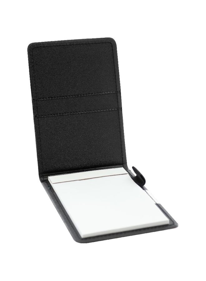 ROCO Mini Note Memo Pad With Pen Black - Image 2