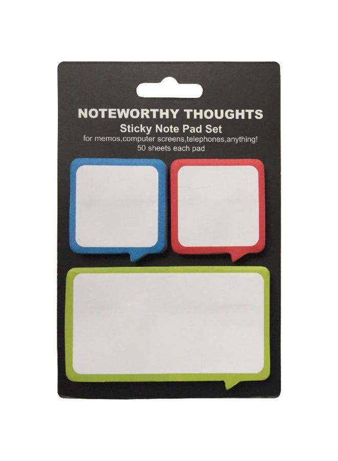 روكو طقم ورق ملاحظات لاصق متعدد الألوان