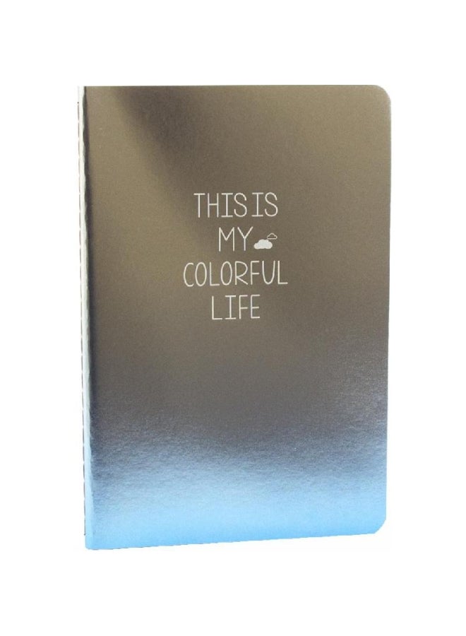 روكو دفتر مطبوع أسود/أزرق - Image 1