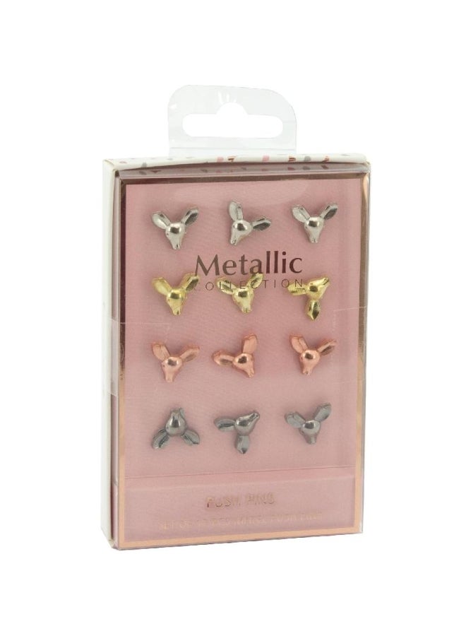 روكو مجموعة دبابيس ضغط مكونة من 12 قطعة متعدد الألوان