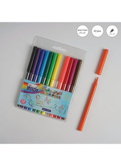 LEENO 12-Piece Colour Pens Multicolour  - Image 1