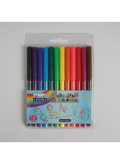 LEENO 12-Piece Colour Pens Multicolour  - Image 2
