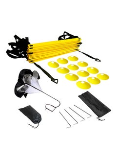 Generic 20-Piece Football Training Ladder Logo Disc Drag Parachute Set  - Image 4