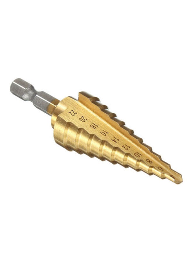 High-speed Steel Step Cone Drill Bit Gold 8.00 x 3.00 x 3.00cm - Image 4