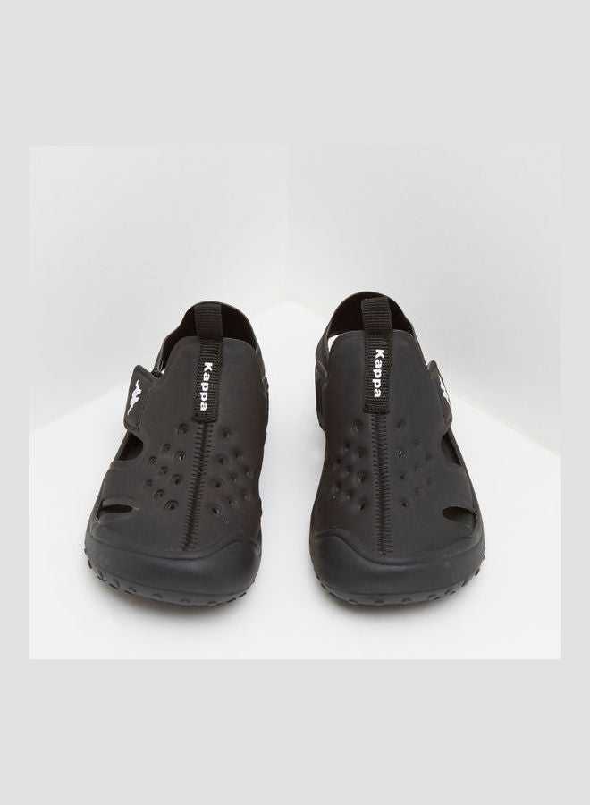 Kappa - Perforated Floaters Casual Sandals Black - Image 1