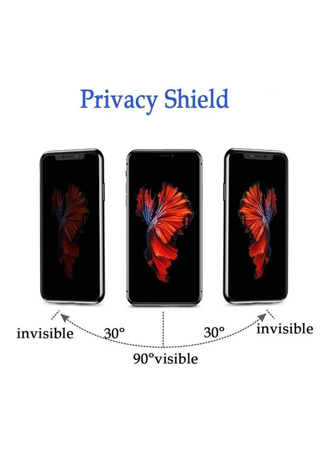 ICS Screen Protector Tempered Glass for Apple iPhone X/XS Black - Image 2