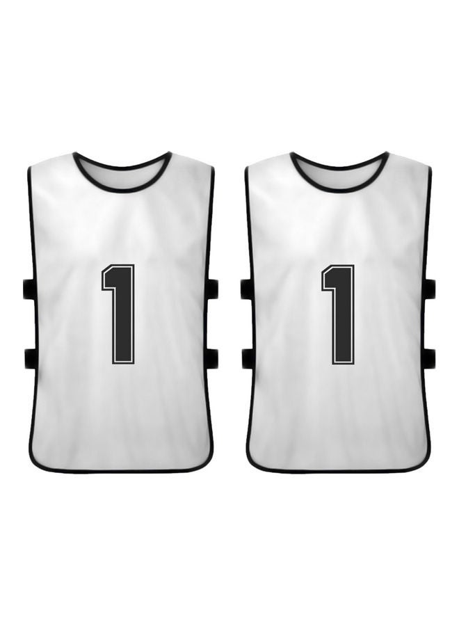 Generic 6-Piece Double-Sided Number Printed Vest Set - Image 3
