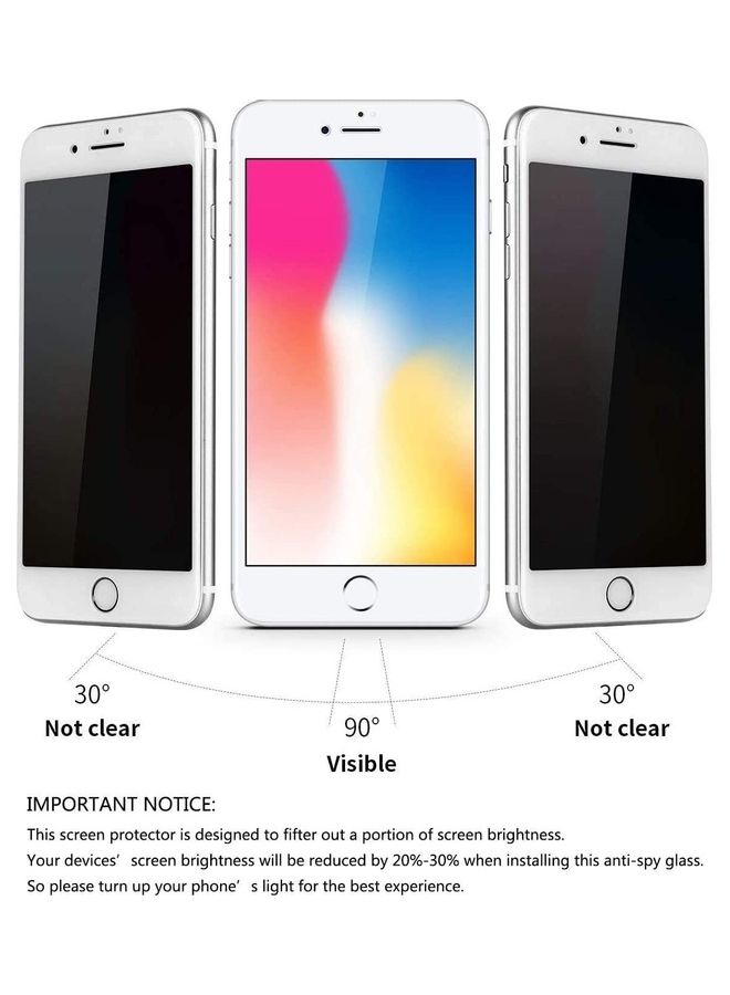 ICS Screen Protector Tempered Glass for Apple iPhone 6/6s Plus Clear - Image 2