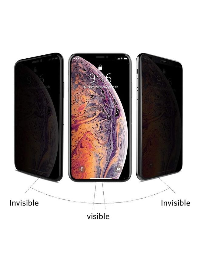 ICS Screen Protector Tempered Glass for Apple iPhone 12 Pro Max Black - Image 2