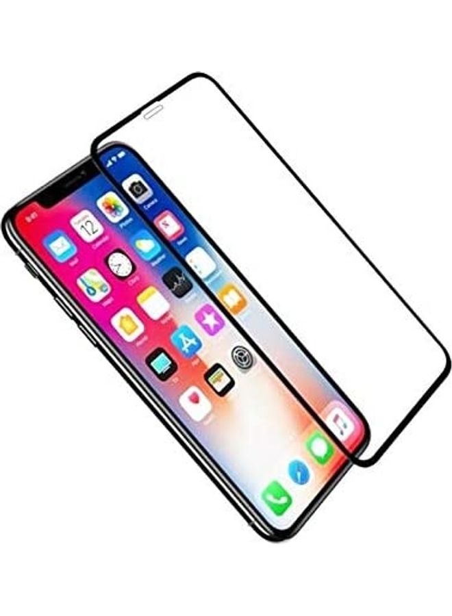 ICS Screen Protector Tempered Glass for Apple iPhone X/XS Black/Clear - Image 2